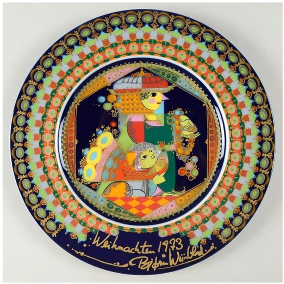 Bjorn Wiinblad Christmas Plate 1973
by ROSENTHAL - CONTINENTAL - Picture 7 of 7